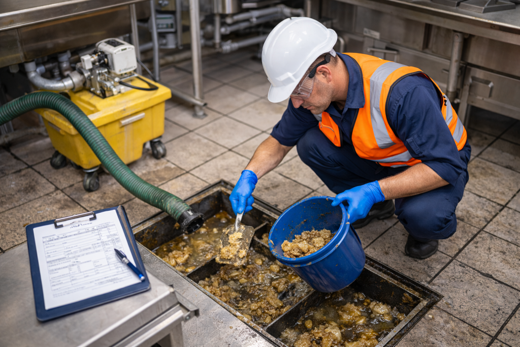 servicios de limpieza de trampas de grasa