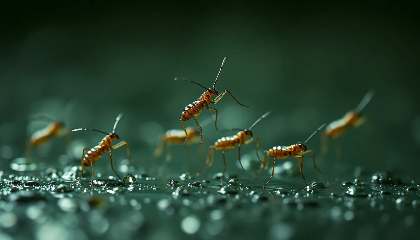 bichos de humedad que saltan